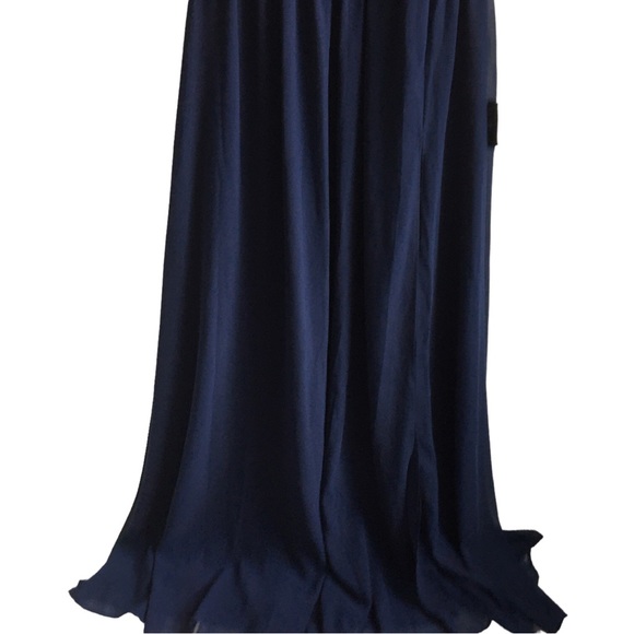 Lulu’s Heavenly Hues Navy Blue Maxi Dress Size Large - Picture 7 of 17